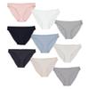 Yacht & Smith 9 Packs Womens Cotton Soft Underwear Panties Briefs in Bulk, X-Large view 2