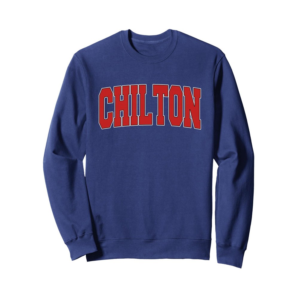 CHILTON WI WISCONSIN Varsity Style USA Vintage Sports Sweatshirt