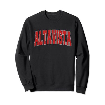 ALTAVISTA VA VIRGINIA Varsity Style USA Vintage Sports Sweatshirt
