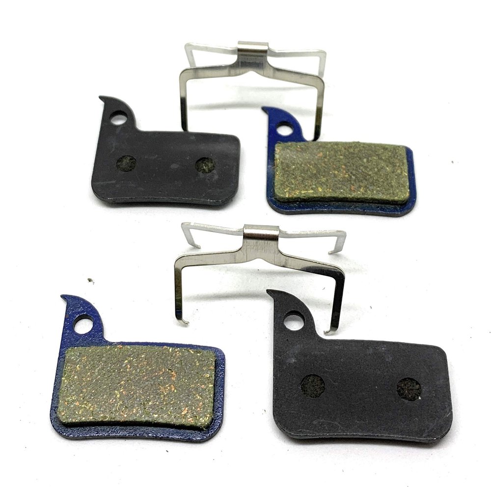 2 Pairs Bike Brake Pads Resin for SRAM HDR, Apex, CX1, Etap, Force1, Force 22, Red22, B1, Rival 1, Level, Avid,Red, 3d374C, 00.5318.010.004, 00.5318.010.002. high Braking Power, Quiet Stops