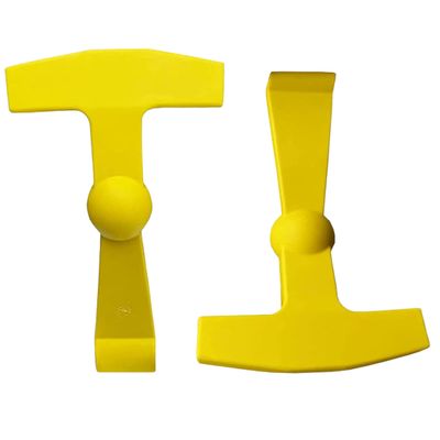 Beast Cooler Accessories Replacement Latches for Yeti Tundra and RTIC Hard Coolers - 2-Pack Yellow Latches Cooler Straps - Heavy-Duty Cooler Replacement Parts - 4.6 x 2.5 x 1 in