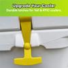 Beast Cooler Accessories Replacement Latches for Yeti Tundra and RTIC Hard Coolers - 2-Pack Yellow Latches Cooler Straps - Heavy-Duty Cooler Replacement Parts - 4.6 x 2.5 x 1 in view 2