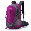 G4Free 35L Hiking Backpack Water Resistant Outdoor Sports Travel Daypack Lightweight with Rain Cover for Women Men(Rose Red) view 1