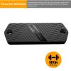 Magnetic Gun Mount for Vehicle & Home 58 lbs rated. Rubber Coated Pistol Magnet Holder for Trucks, Car, Wall, Safe, Shotgun & Rifles. Handgun Bedside & Under Desk Concealment Accessories (2-Pack) view 2