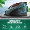 ANCHEER Under Desk Elliptical, Electric Ellipse Leg Exerciser While Sitting for Seniors Adults, Quiet Portable Motorized Seated Foot Pedal Exerciser with Remote Control for Home Office Use view 3