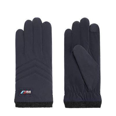 FUFU Gloves Cycling and Running Gloves with Touch Screen, Sports Winter Non-Slip Gloves, Thick Wool (Color : C)