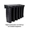 Adoreal ABS 6 Standard Rack Wall Mount, Wall Magazine Display, Detachable Wall Mags Storage Organization System view 3