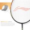 Li-Ning Air Force 80 Lite Carbon Fibre Strung Badminton Racket with Full Racket Cover (Blue/Black) | For Intermediate Players | 80 grams | Maximum String Tension - 30lbs view 3