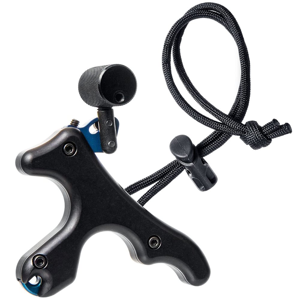 Hot Shot Archery - Vapor II Handheld Archery Release - 3 Finger - Large Thumb Barrel