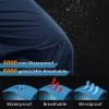 33,000ft Men's Rain Pants, Waterproof Rain Over Pants, Windproof Outdoor Pants for Hiking, Fishing Navy view 3