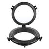 Boat Yacht Round Opening Portlight Porthole, Universal 10in Boat Porthole Window Black view 1
