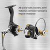 SAN LIKE Spinning Reel Fishing Reel - Smooth Performance Carbon Fiber 40.5 Lbs Max Drag Saltwater & Freshwater 7+1 Stainless BB Ball Bearing 5.2:1 Gear Ratio for Saltwater or Freshwater Size 3000-6000 view 4
