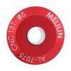 Derailleur Pulley Set, 11T Wheel, Red Aluminium Rear Derailleur, CNC Sealed Wheels for 4, 5, 6mm Spindle Shaft Rollers(11T-Red) view 3