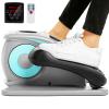 ANCHEER Under Desk Elliptical, Electric Ellipse Leg Exerciser While Sitting for Seniors Adults, Quiet Portable Motorized Seated Foot Pedal Exerciser with Remote Control for Home Office Use view 1