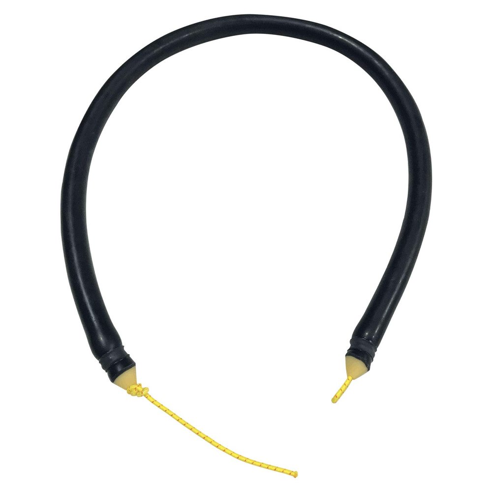 Riffe 5/8" Tie-in Gorilla Rubber Power Bands - Black Over Amber