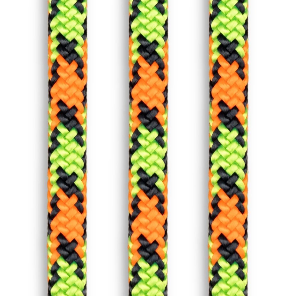 Arborist Tree Climbing Rope | 24 Strand 11.8 mm | AllGear SRT DRT MRT Line | Inferno, 150 feet
