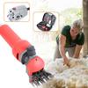 Gdrasuya10 Electric Sheep Clippers, 110V 750W Professional Flexible Sheep Goat Shearing Clippers with Nine-Tooth Straight Blade Livestock Clippers for Sheep, Goats view 1