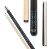 Athena ATH51 Lime Green and Blue Pin Stripe Pool Cue - 18oz view 1
