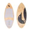 Paddle North Lake Surfer - Skim Style Wakesurf Board - 54 Inches Long with 3-Fin Setup view 1