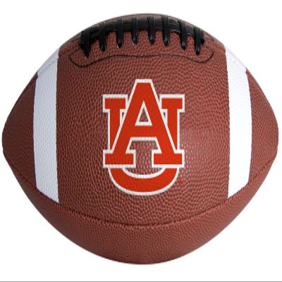 Rawlings NCAA Primetime Junior Size Football, Auburn Tigers