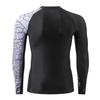 ADOREISM Men's Long Sleeve Rash Guard Surf Swim Shirt Splice UPF 50+ Compression for MMA BJJ Jiu Jitsu Fishing Hiking (Chapped,2XL) view 4