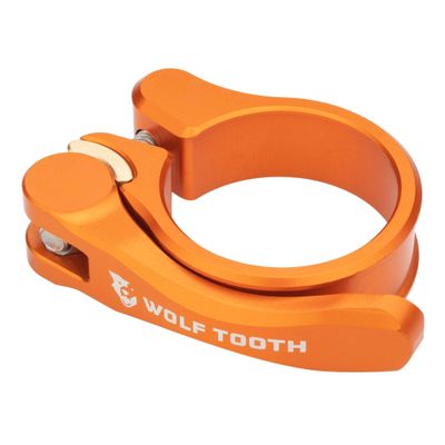 Wolf Tooth QR Quick Release Seatpost Clamp - 28.6mm, Orange