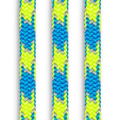 Arborist Tree Climbing Rope | 24 Strand 11.8 mm | AllGear SRT DRT MRT Line | Blue Craze II, 100 feet