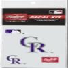 Rawlings | MLB Authentic Baseball Helmet Decal Kit | Colorado Rockies view 1