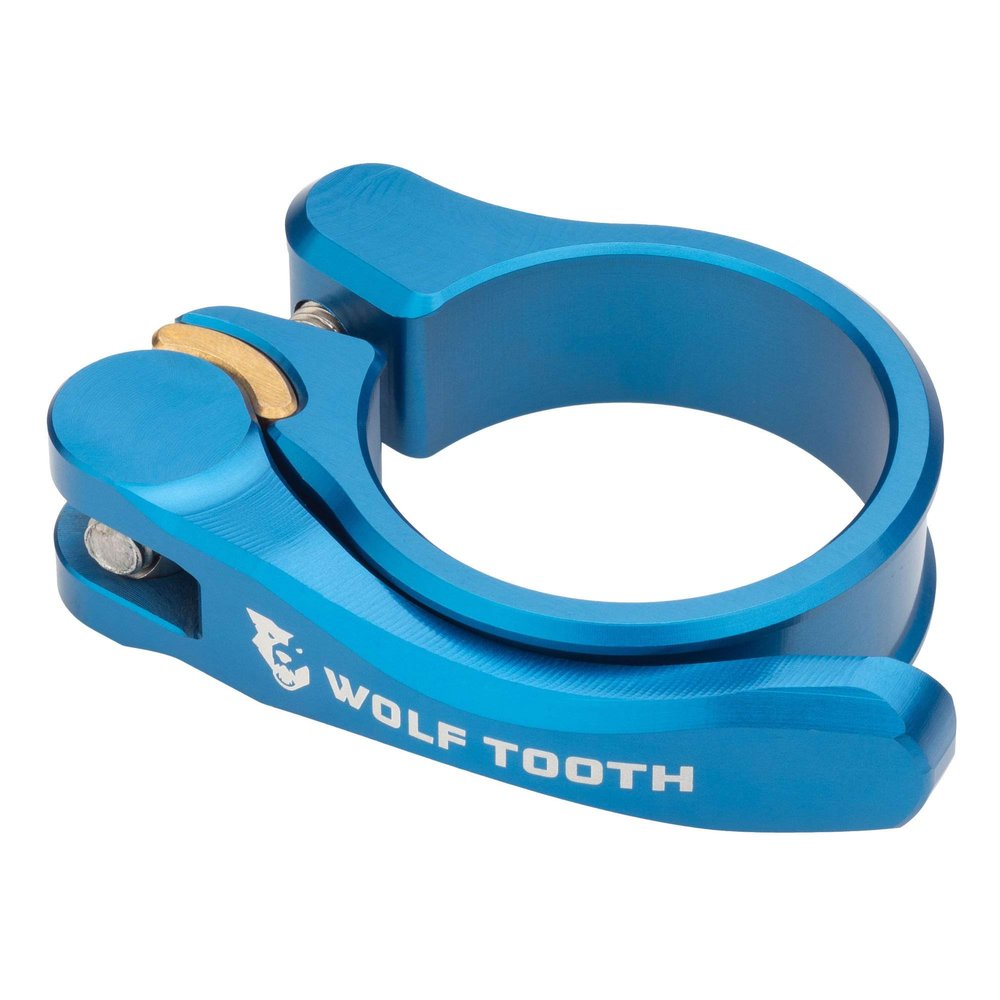 Wolf Tooth QR Quick Release Seatpost Clamp - 29.8mm, Blue