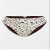 PQ Swim Women's Reversible Hillary High Waist Full Bikini Bottoms, Wild Heart, Print, Small view 4