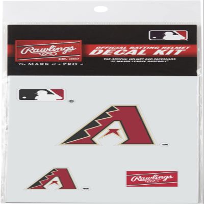 Rawlings | MLB Authentic Baseball Helmet Decal Kit | Arizona Diamondbacks