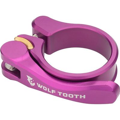 Wolf Tooth QR Quick Release Seatpost Clamp - 29.8mm, Purple