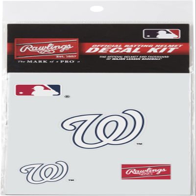 Rawlings | MLB Authentic Baseball Helmet Decal Kit | Washington Nationals