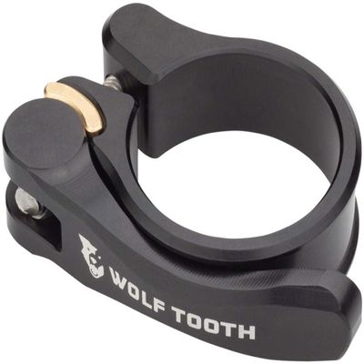 Wolf Tooth QR Quick Release Seatpost Clamp - 31.8mm, Black