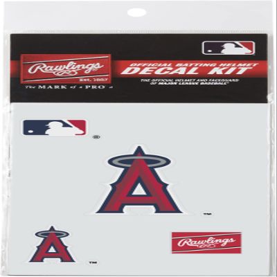 Rawlings | MLB Authentic Baseball Helmet Decal Kit | Los Angeles Angels of Anaheim
