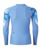 HUGE SPORTS Men's Rash Guard Long Sleeves UPF 50+ UV Sun Protection Quick Drying Splice Compression Swim Shirts Ocean view 4