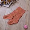 BULINGNA Toddler Infant Baby Girl Boys Solid Anti-Slip Knitted Long Stockings Kids Cotton Knee Stockings (Orange, 3-5 Years) view 4