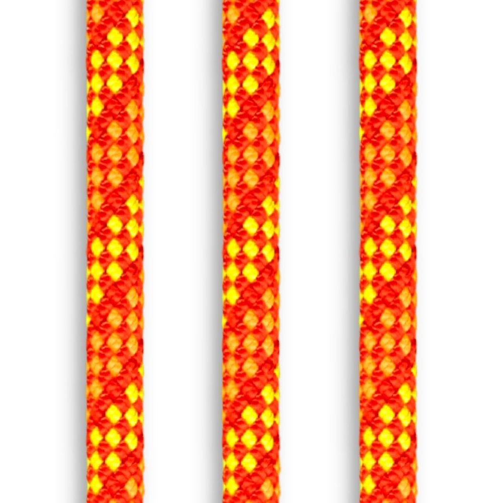 Arborist Tree Climbing Rope | 32 Strand 1/2 inch (12.4 mm) | AllGear SRT Line | Red Tower Line, 100 feet