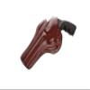 Pusat Holster Premium Leather Thumb Break Belt Holster 6 inch 357 MAG for Revolver Rossi Model 971-972 (Brown Left, Rossi 971) view 2