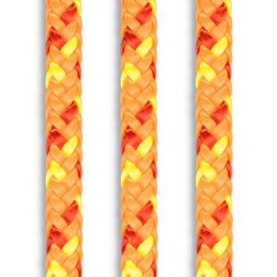 Arborist Tree Climbing Rope | 12 Strand 1/2 inch (12.7 mm) | AllGear DRT MRT Line | Forestry Pro Glo, 120 feet