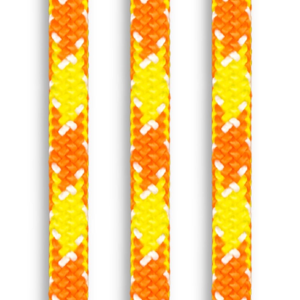 Arborist Tree Climbing Rope | 24 Strand 7/16 inch (11.2 mm) | AllGear SRT DRT MRT Line | Sunburst, 100 feet