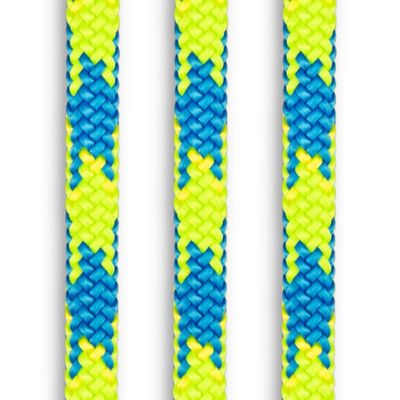 Arborist Tree Climbing Rope | 24 Strand 7/16 inch (11.2 mm) | AllGear SRT DRT MRT Line | Blue Craze, 150 feet