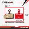 TOP BRAKE Disc Road Bike Brake Pads for Shimano XTR-M9100,Dura Ace R9170, GRX RX400, BR RS305,405,505,805; Tektro HD-R310/R510,TRP-Hylex Flat Mount view 4