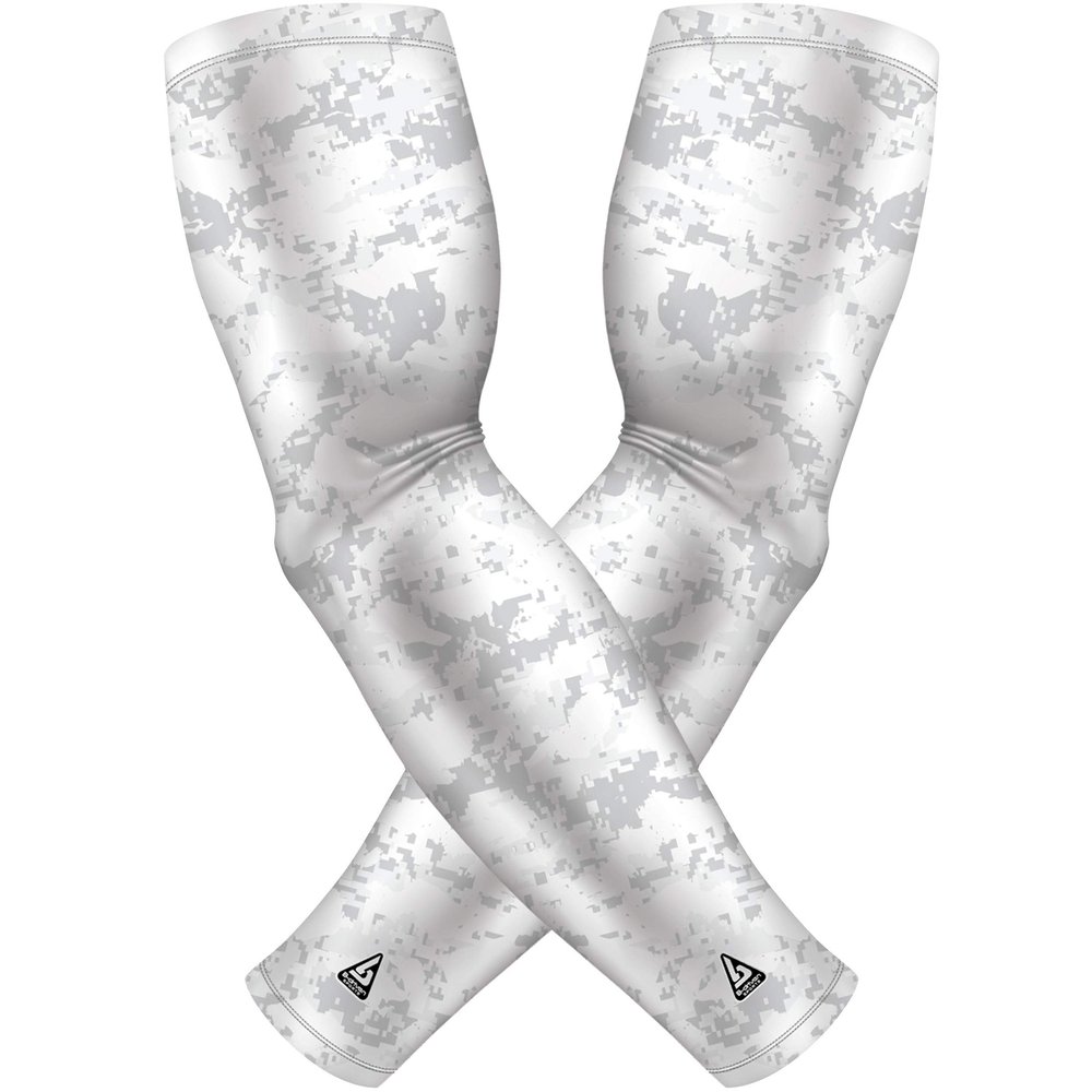 B-Driven Sports Premium Pro-Fit Compression Arm Sleeves for Men Women & Youth 44 Graphic Designs Improve Circulation Reduce Muscle Fatigue Enhance Performance for Baseball Football & More (1 Pair)