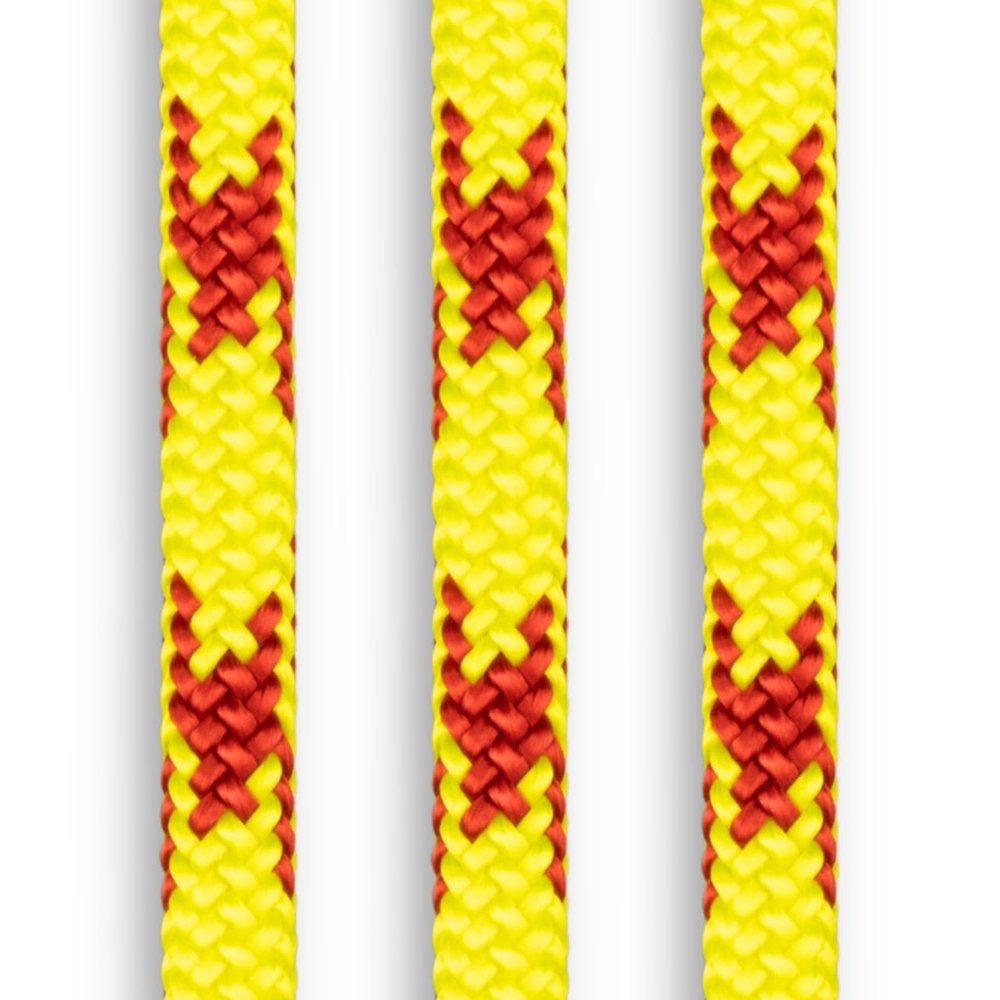 Arborist Tree Climbing Rope | 24 Strand 7/16 inch (11.2 mm) | AllGear SRT DRT MRT Line | Rocket Line, 200 feet