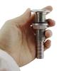 316 Stainless Steel Standard Length Thru-Hull Fitting w/Nut & Gasket for (1/2" ID) view 4