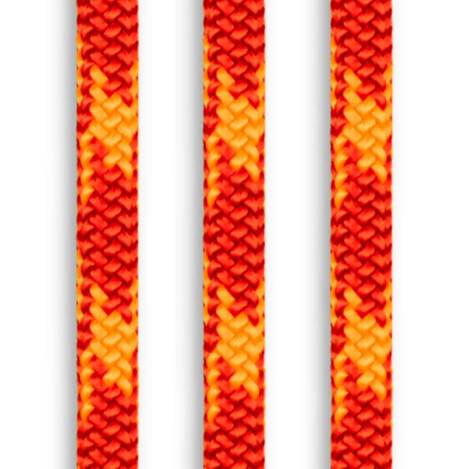 Arborist Tree Climbing Rope | 24 Strand 7/16 inch (11.2 mm) | AllGear SRT DRT MRT Line | Cherry Bomb, 150 feet
