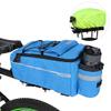 Lixada Bicycle Pannier Bag with Rain Cover, Bicycle Seat Multifunctional Insulated Trunk Cooler Bag, Shoulder Bag, 29 * 16 * 17cm (Blue) view 1