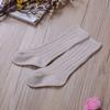 BULINGNA Toddler Infant Baby Girl Boys Solid Anti-Slip Knitted Long Stockings Kids Cotton Knee Stockings (Beige, 0-6 Months) view 4