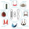 Sfeexun Punching Bag Hanger Set, Stainless Steel Swivel Mount Chain with Carabiners and Spring, 551lbs Capacity for Heavy Bag, Gym Swing, Trapeze, Hammock (Swivel Hanger with Spring) view 3